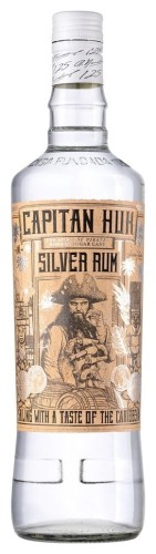 Captain Huk Silver Rum 0,7 37,5%