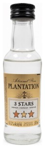 Plantation 3 Stars Rum 41,2% 0,05L Mini
