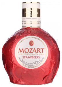 Mozart White Chocolate Strawberry 15% 0,5