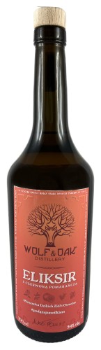 Wolf&amp;Oak Eliksir Pomarańczowy 34% 0,7