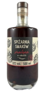 Wódka Toruńska Spiżarnia Smaków Malina z Chilli 32% 0,5