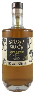 Wódka Toruńska Spiżarnia Smaków Gruszka z Cynamonem 32% 0,5