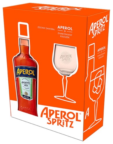 Aperol 0,7 + kieliszek