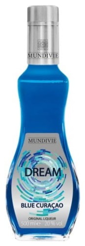Mundivie Blue Curacao 20% 0,7