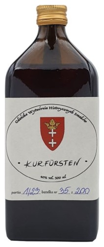 Gdańska Wytwórnia Historycznych Smaków Kurfursten 40% 0,5