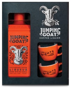 Jumping Goat Vodka Coffee Liquer 33% 0,7 + 2 kubki