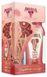 Amarula Raspberry Chocolate 15,5% 0,7 + gałkownica do lodów