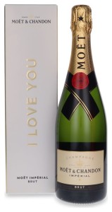 Moet&Chandon Imperial Brut I Love You 12% 0,75 B/W
