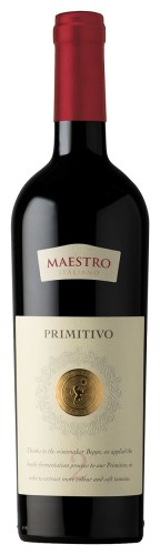 Maestro Primitivo 13,5% 0,75 czerwone półwytrawne