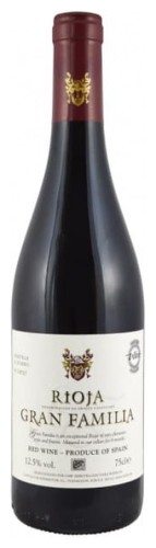 Rioja Gran Familia DOC Rioja 12,5% 0,75 czerwone wytrawne