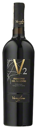 Varvaglione Primitivo Del Salento V2 12,5% 0,75 czerwone półwytrawne