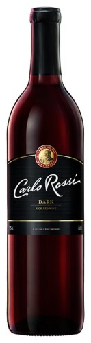Carlo Rossi Dark 0,75 czerwone półwytrawne