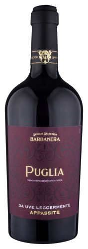 Barbanera Puglia 14,5% 0,75 czerwone półwytrawne