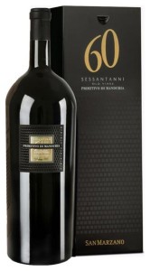 San Marzano Sessantani 60 Magnum Primitivo Di Manduria 14,5% 1,5L C/W