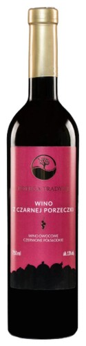 Potęga Tradycji Czarna Porzeczka 0,75 czerwone półsłodkie