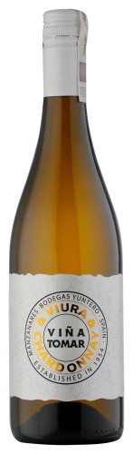 Vina Tomar Viura Chardonnay 12% 0,75 białe półwytrawne
