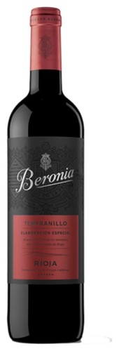 Beronia Tempranillo Elaboracion Especial 14% 0,75 czerwone wytrawne