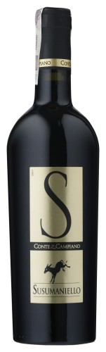 Carlo Sani Susumaniello Salento 15%  0,75 czerwone wytrawne