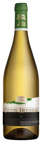 Castel Huniade Muscat Ottonel 12,5% 0,75 białe półsłodkie