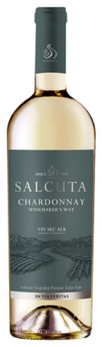 Salcuta Chardonnay 13% 0,75 białe wytrawne
