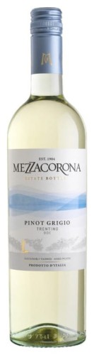 Mezzacorona Pinot Grigio Trentino 9% 0,75 białe wytrawne