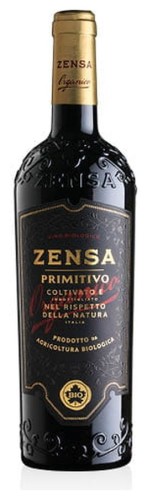 Zensa Primitivo 13,5% 0,75 czerwone półwytrawne