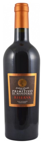 Primitivo Di Manduria Riserva Contessa Carola 15% 0,75 czerwone wytrawne