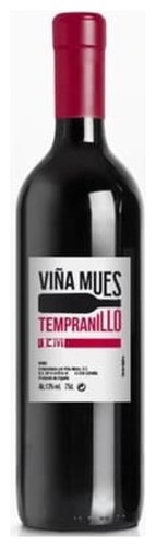 Vina Mues Tempranillo 0,75 13% czerwone wytrawne