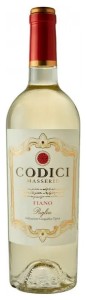 Codici Fiano Puglia 12,5% 0,75 B\W