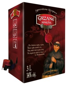 Grzane Mnicha Czerwone 14% 3L