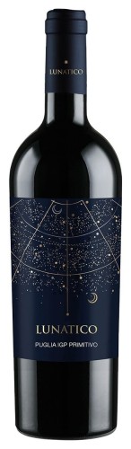 Lunatico Primitivo 13,5% 0,75 czerwone wytrawne