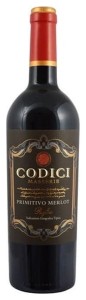 Codici Primitivo Merlot 13,5% 0,75 C\W