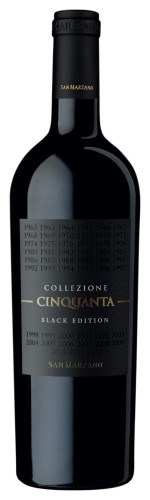 SAN MARZANO COLLEZIONE 50 VINO ROSSO D'ITALIA BLACK EDITION 0,75 czerwone wytrawne