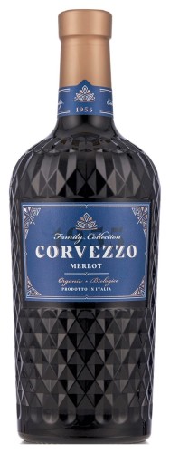 Corvezzo Merlot BIO 0,75 czerwone wytrawne