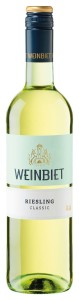 Weinbiet Riesling Classic 12% 0,75 B\W