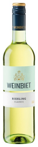 Weinbiet Riesling Classic 12% 0,75 białe wytrawne