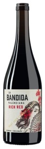 La Bandida Valenciana Tempranillo- Cabernet Sauvignon 13% 0,75 C/PW