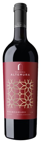 Masseria Altemura Negroamaro w Opakowaniu Prezentowym 0,75 czerwone wytrawne