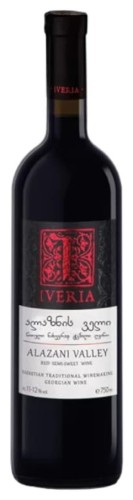 Iveria Alazani Valley 11,5% 0,75 czerwone półsłodkie