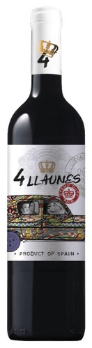 4 Llaunes Red (Negre) VdlT Mallorca 12% 0,75 czerwone wytrawne