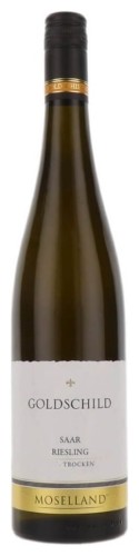 Moselland Goldschild Riesling Trocken 10,5% 0,75 białe wytrawne