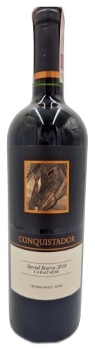 Conquistador Reserve Carmenere 14% 0,75 czerwone wytrawne
