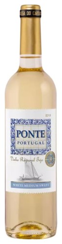 PONTE PORTUGAL TEJO WHITE 0,75 białe półsłodkie