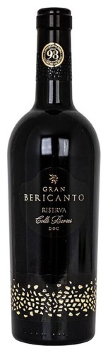Gran Bericanto Rosso Riserva 15% 0,75 czerwone wytrawne