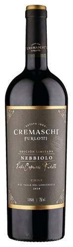 Cremaschi Furlotti Edicion Limitada Nebbiolo 0,75 12% czerwone wytrawne