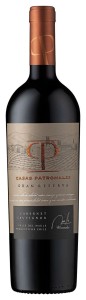 Casas Patronales Gran Reserva Cabernet Sauvignon 14,5% 0,75 C\W