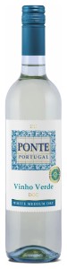 PONTE PORTUGAL VINHO VERDE 10% 0,75 B/PW