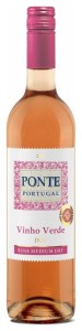 PONTE PORTUGAL VINHO VERDE ROSE 10% 0,75 R/PW