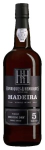 Madeira H&H Medium Dry Meio Seco 19% 0,75 B/PW