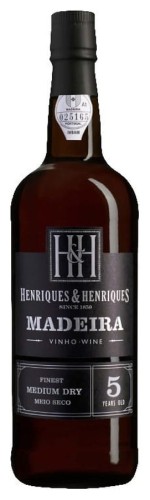 Madeira H&amp;H Medium Dry Meio Seco 19% 0,75 białe półwytrawne